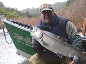 Elk River Chinook Salmon Fishing