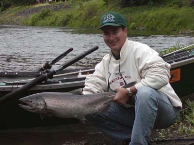 Oregon Spring Chinook Salmon  Fishing on the McKenzie River