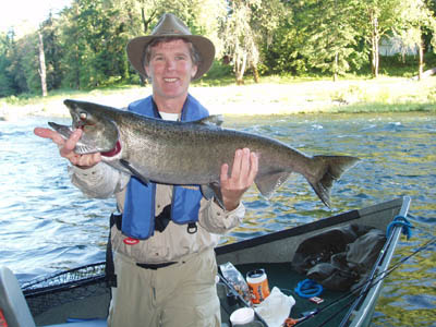 McKenzie River Spring Chinook Salmon. May 26th, 2005      Go Jimmy!