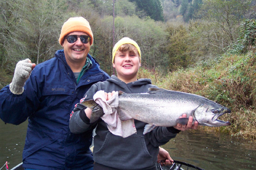 Oregon King Salmon Fishing