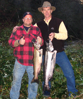 November Oregon Chinook Salmon Fishing 