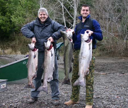 Sixes River King Salmon Fishing