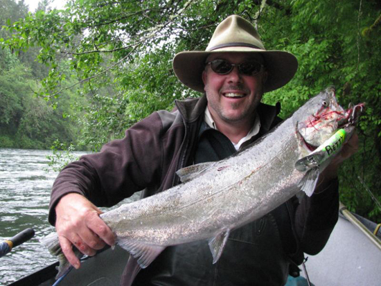 Oregon McKenzie River Salmon Fishing