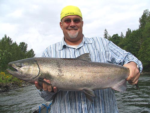 McKenzie River Chinook Salmon Fishing May 25th, 2006